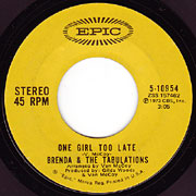 BRENDA & THE TABULATIONS / One Girl Too Late / Magic Of Your Love